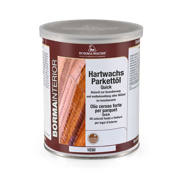 SƠN GỖ GỐC DẦU HARDWAX PARQUET OIL PLUS 1030 - BORMA WACHS - 4951HW