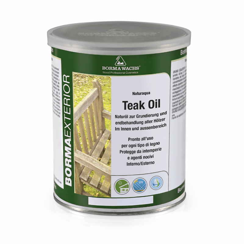 SƠN GỖ GỐC NƯỚC TEAK OIL - BORMA WACHS - NAT0361